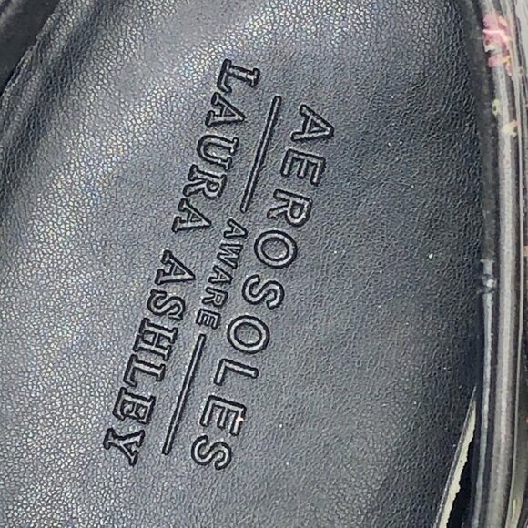 Aerosoles Aware x Laura Ashley La Ebbie Floral Platform Sneakers 9.5 - Picture 5 of 10